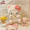 Sanrio Hello Kitty 10cm Plushie Plush Doll Stuffed Cartoon Schoolbag Pendant Gift Small Ornament Plush Girl Gift Spotify Premium 1