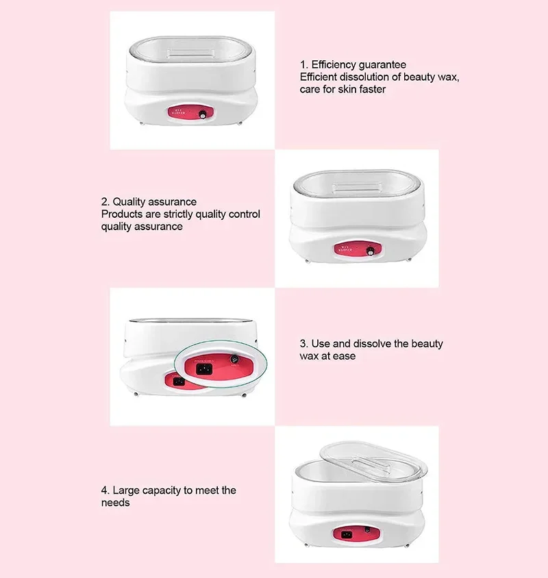 Factory Supply 4400ml Volume Paraffin Bath Wax Machine Paraffin Wax Warmer For Body