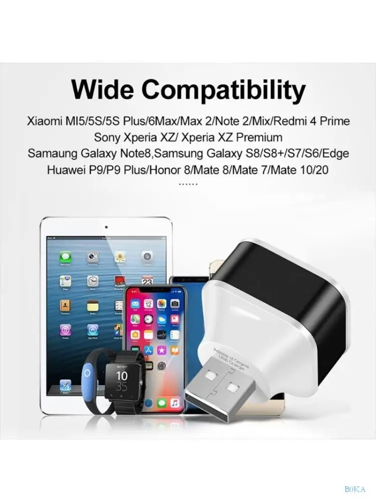B0KA USB 2.0 허브 멀티 우스 스플리터 어댑터 3 포트 고속 미니 USB2.0 태블릿 용 허브 팽창 휴대 전화