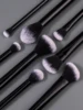Kit de Maquillaje 12 Piezas para Principiantes – Brochas, Esponjas y Puff para Base, Rubor y Sombras