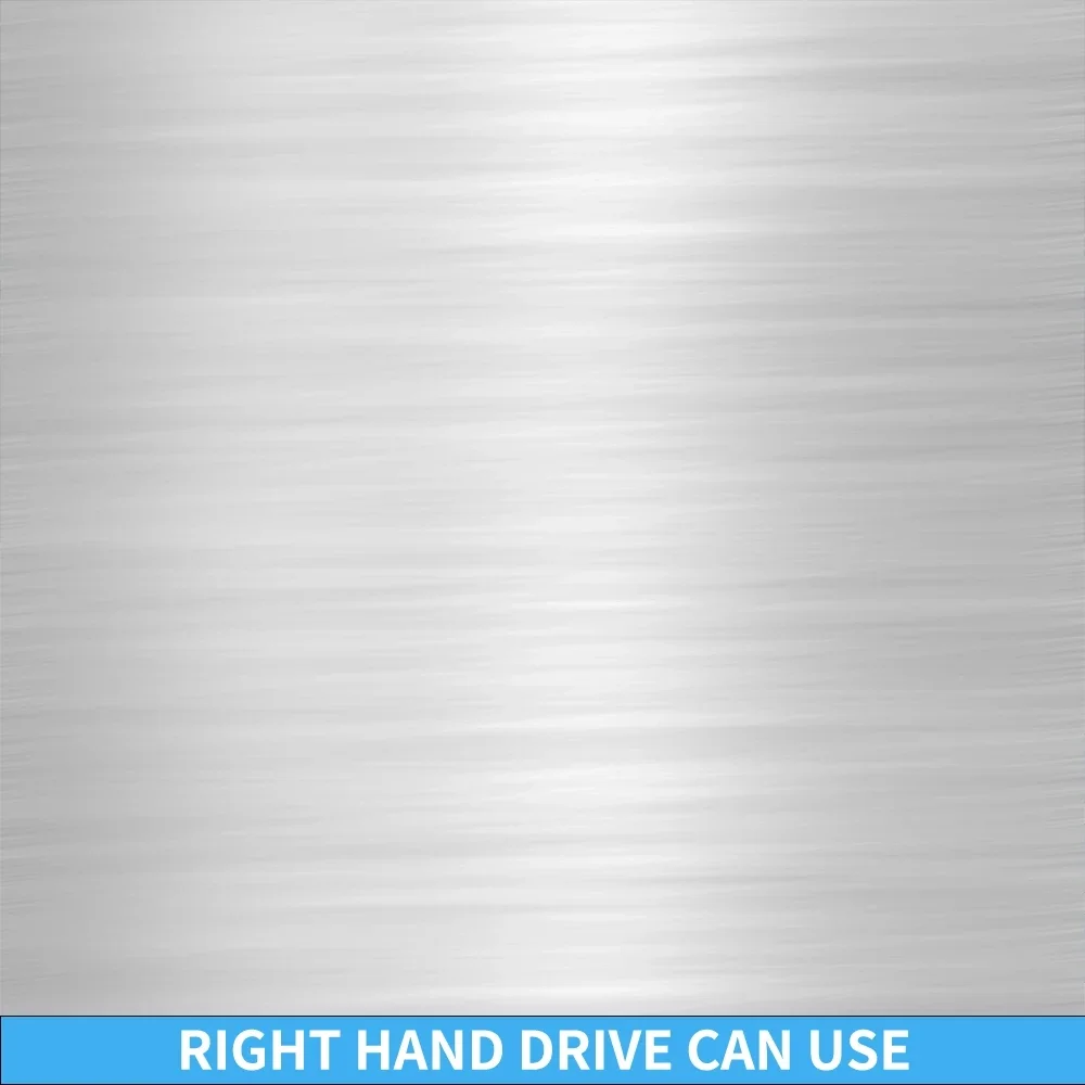 Brushed Aluminum RHD
