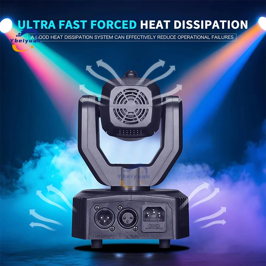 Lyre LED Tête Mobile 230W Lumiere DJ RGBW Lumières à Tête Rotative Pour - Foto 6