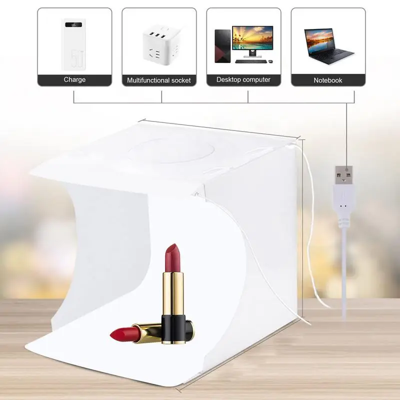 Photo Studio Light Box Portable Folding Light Box Photography & Soft Professional Lightbox For Jewelry And Product