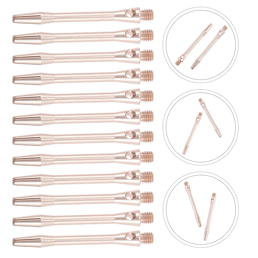 

12 Pcs Dart Shaft Accessories Stem Thread Shafts for Steel Tip Aluminum Rods