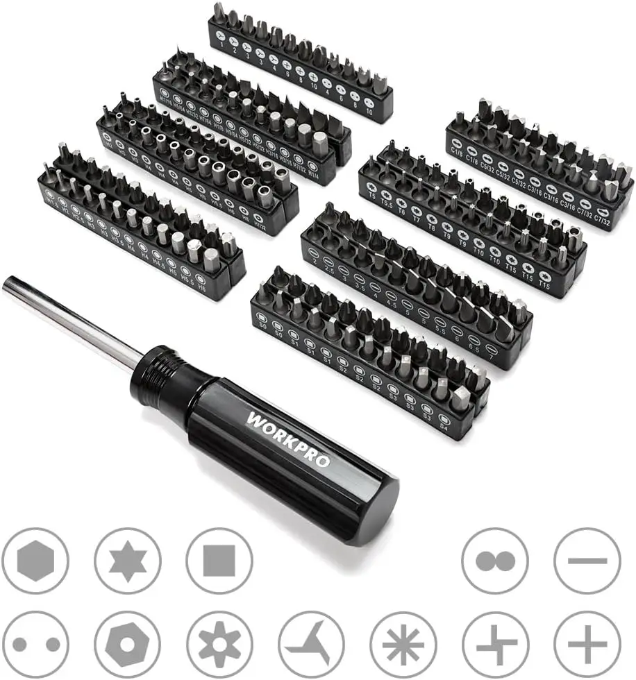 450-Piece Drive Socket Set 1/2" 1/4" 3/8", CR-V Metric and Imperial with Quick-Release Ratchet Wrench, Spanners, Bits Se 4