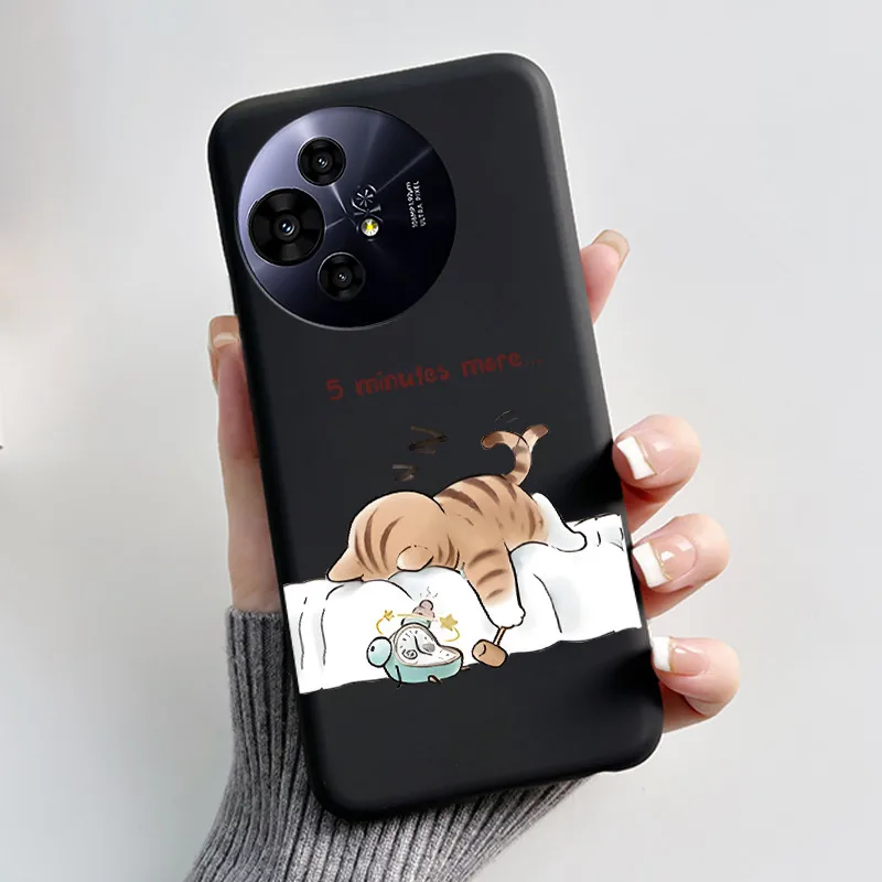 Luxury Cute Love Rabbit Black Soft Silicone Shockproof Phone Case Cover