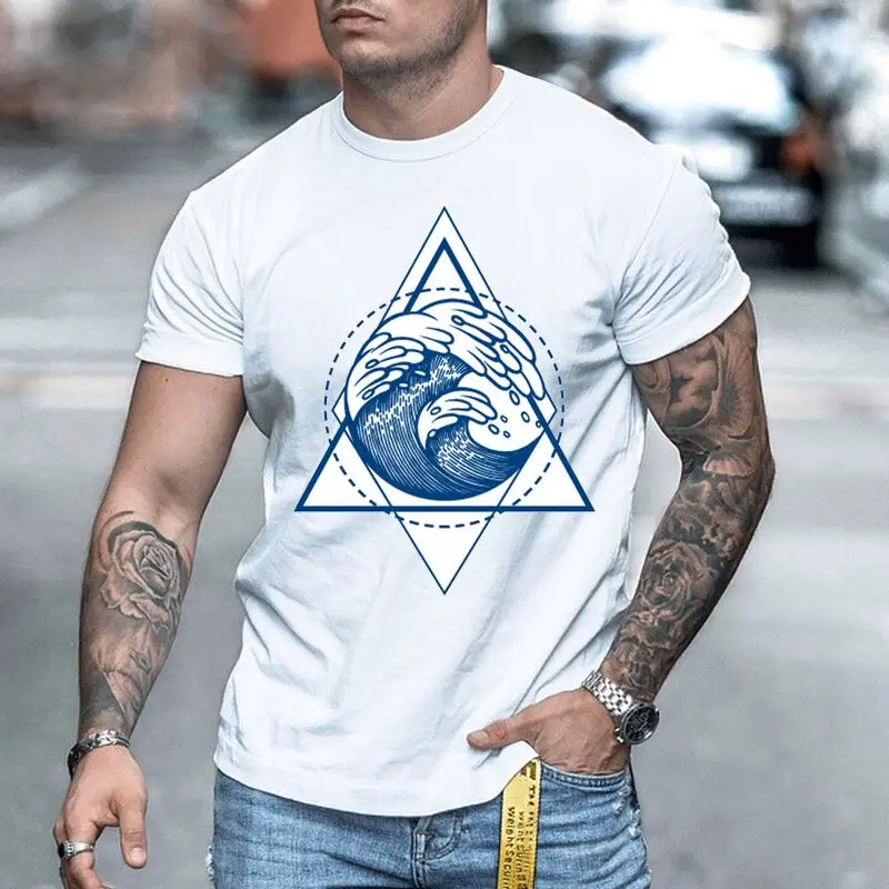 

Original Design T-shirt for Men 3D Printed Pattern Casual Round Neck Shirt QuickDrying Exquisite Women Clothing Free Shipping