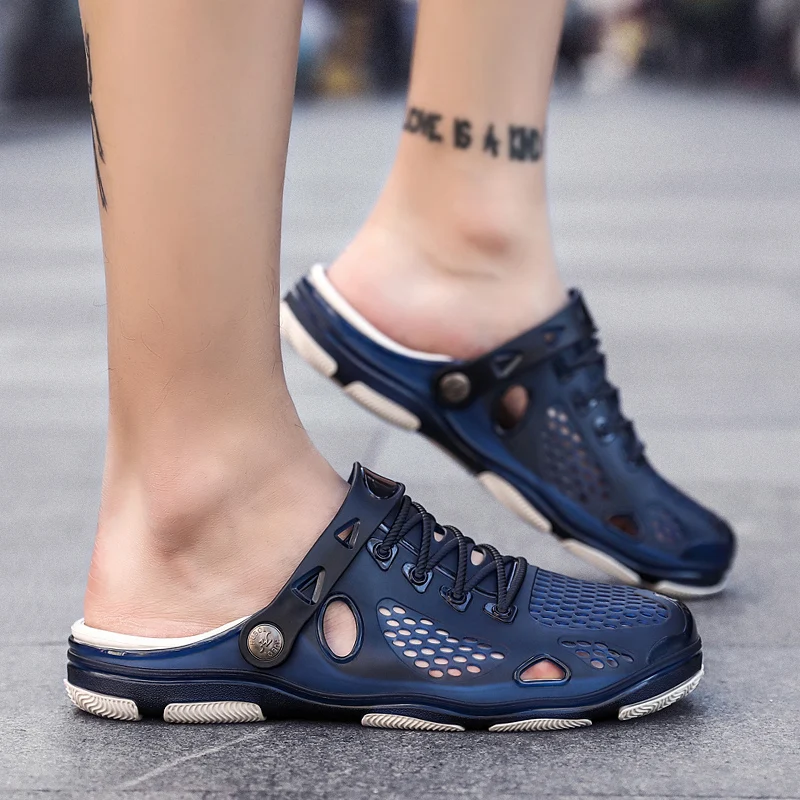 2023 Hot Sale Summer New Men Sandals Flip Flops Slippers Men Shoes Outdoor Beach Casual Shoes Cheap Male Shoes Zapatos De Hombre