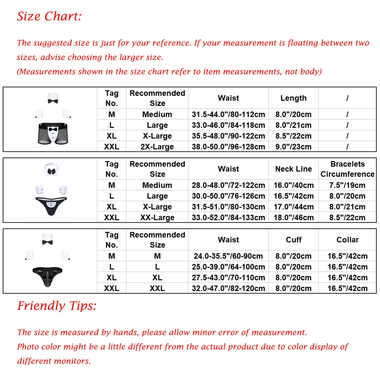 Men lingerie set Waiters Role Play Sexy Gay Men Lingerie Set Adult Dancer Costume Bowknot Collar Cuffs with Mesh Briefs Back Rabbit Ear Underwear
