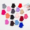 For 1-3 Years Unisex Children Boys Girls Winter Keep Warm Thick Gloves Kids Mitten Full Finger Wrist Gloves 3