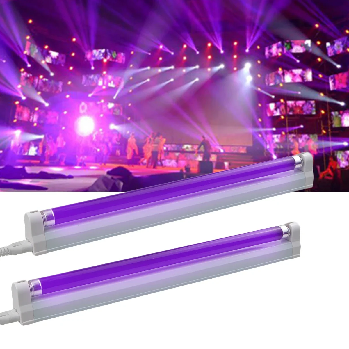 LED UV Glow Black Light Bar 6W 8W T5 Tube for Party Disco DJ Halloween Decor Ultraviolet Lamp Check Money Light black light bar led stage lamp led stage light black light bulbs