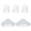 Set of 2 Silicone Flange Inserts Silicone Valves with Diaphragm for Breast 5