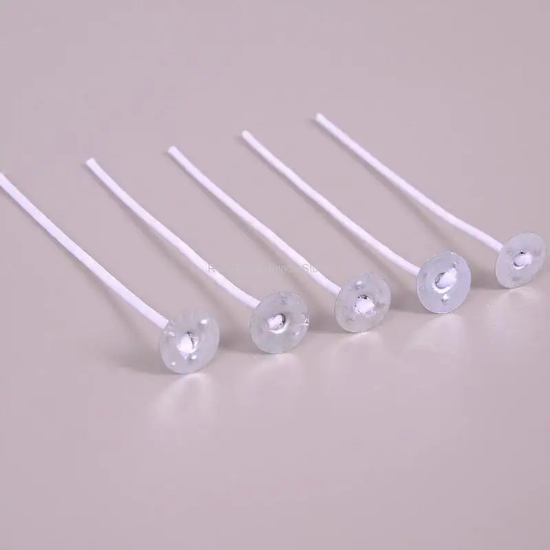 Multi-Size Cotton Wick Glass Bottles for Aromatherapy and DIY Candle Making - Set of 100