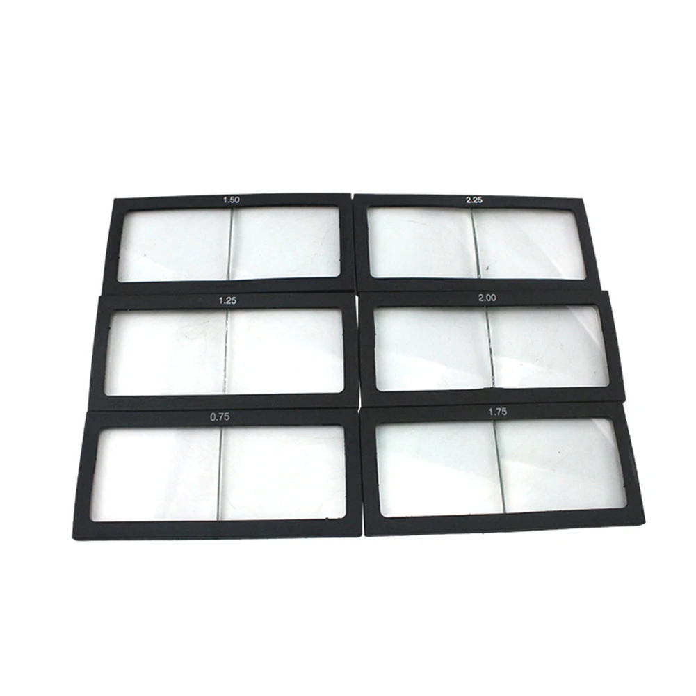 0.75-3.0 Diopter Arc Welding Magnifier Lens Eye-protecting Welding Lenses Magnifying Glass Protective Equipment for Construction