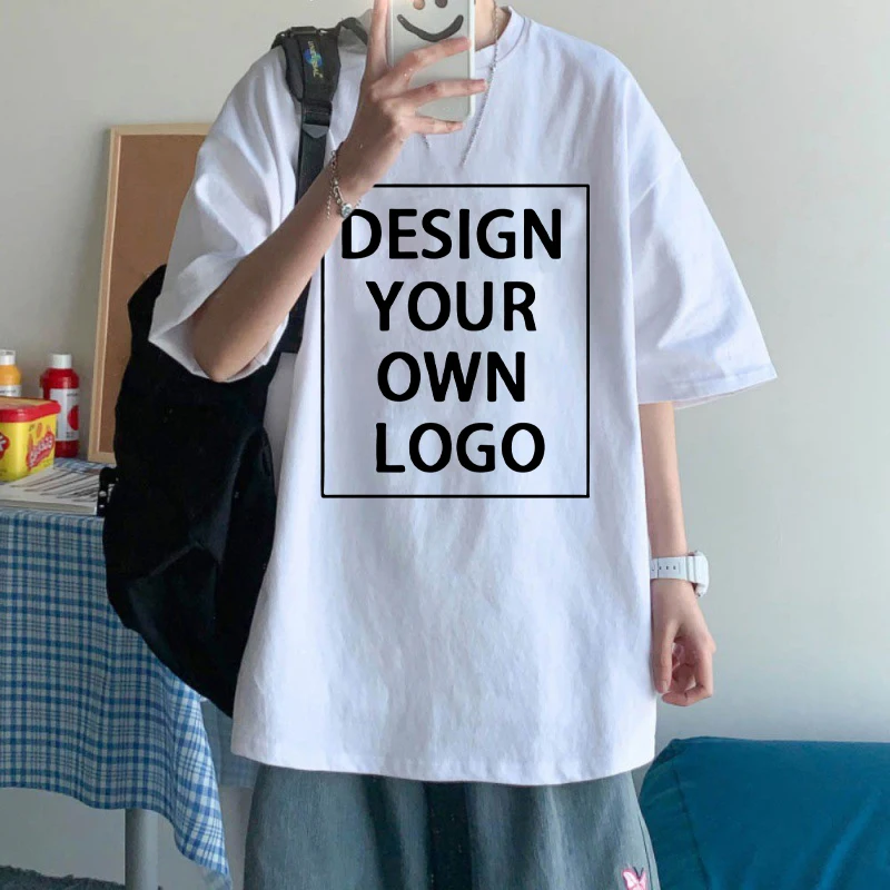 Printing Men Women T-shirts Summer Short Sleeve Tee Tops DIY Design