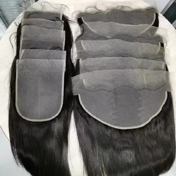 Vietnamese Hair 13x4 Lace Frontal For Women To Make Wig Transparent Lace Natural Hair Line 4x4 Straight Hair Lace Closure 1