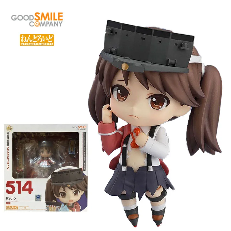 

Original Genuine Stock GSC Good Smile NENDOROID 514 Ryujyo Kantai Collection Kan Colle PVC Action Figure Anime Model Toys Gift