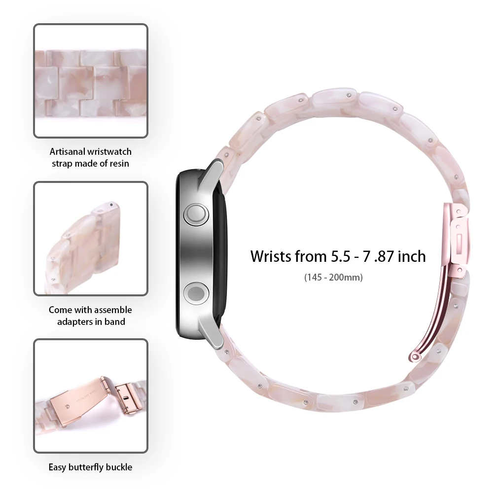 Amazfit GTS4 GTS 4 2 Mini 3 2e GTR ü ð , 20mm  Ʈ, ո  Amazfit Bip 3 Pro , Correa 42mm