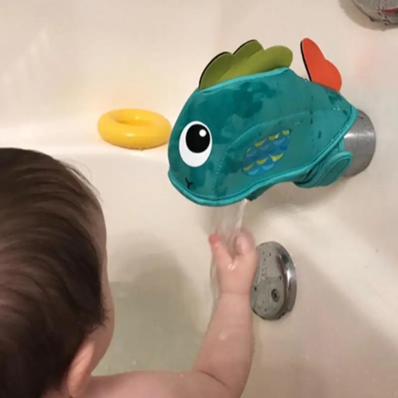 Cartoon diving material Water Faucet mouth Protection Cover Baby Safety Protector Bath Tap Product Edge Corner Guards kids care