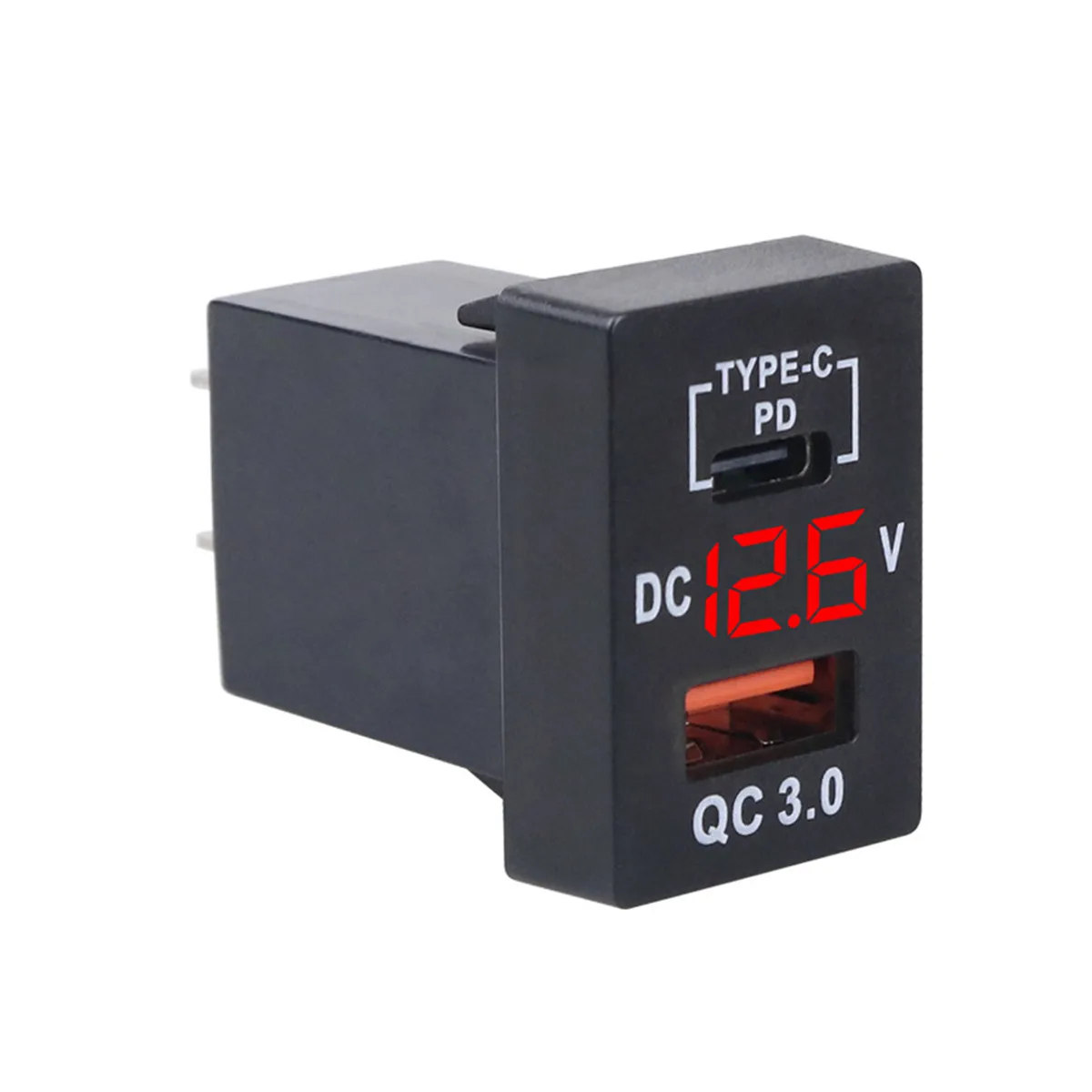 12V 24V PD Ÿ-C    (а ), LED QC3.0 USB  ,  Ÿ 