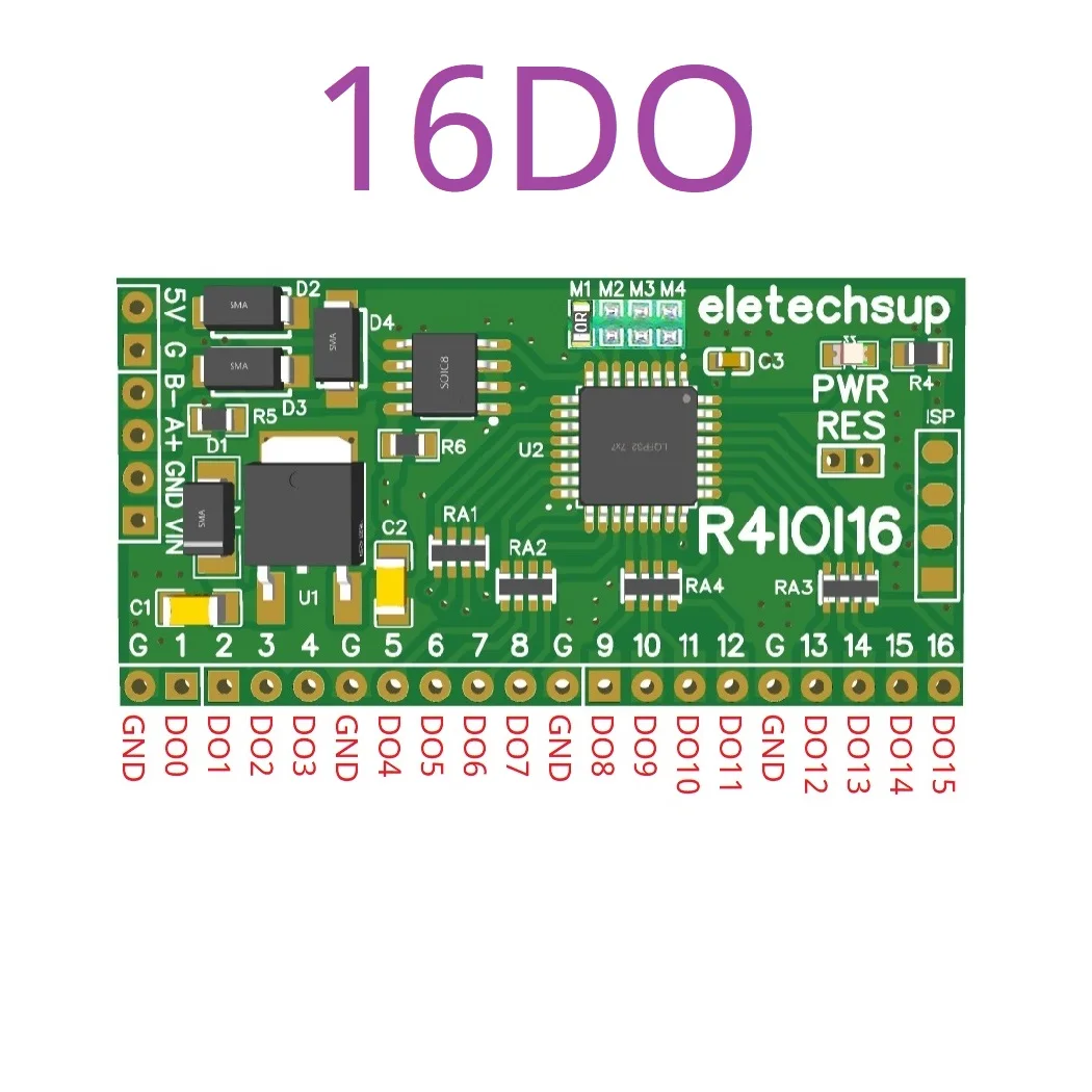ตัวเลือกสินค้า โมดูลควบคุมอัจฉริยะ RS485 Modbus RTU สำหรับระบบอัตโนมัติ