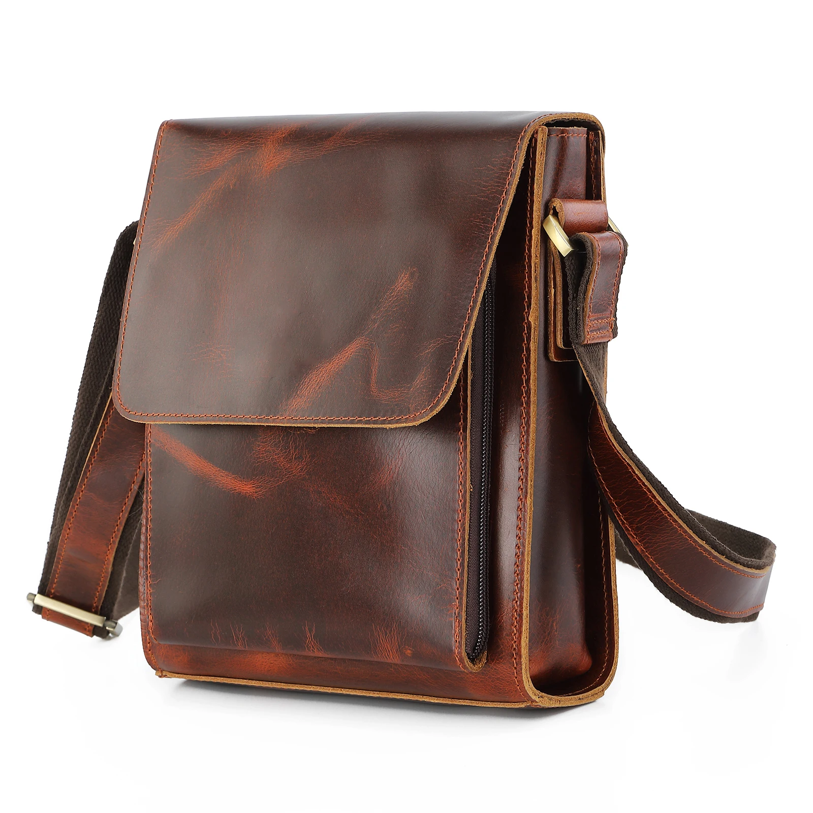 

Royal Bagger Bag for Men Genuine Cow Leather Briefcases Business Bags Vintage Messenger Bag Men 1313