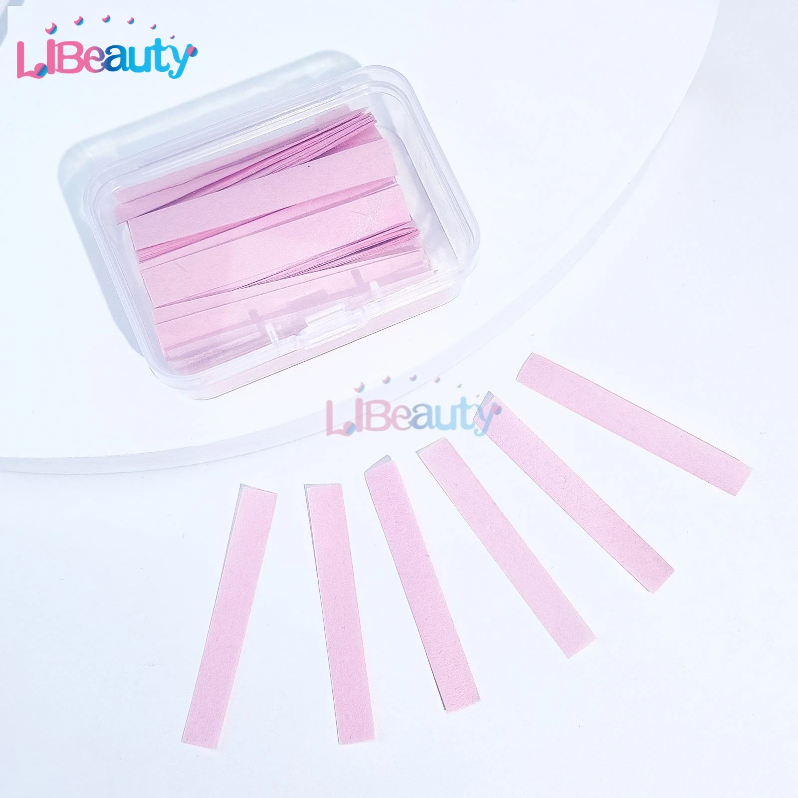 리뷰티 1000개 속눈썹 펌 페이퍼-업그레이드 플라스틱 랩 리프팅 리본 사용하기 쉬운 페이퍼 또는 완벽한 속눈썹 펌 도구