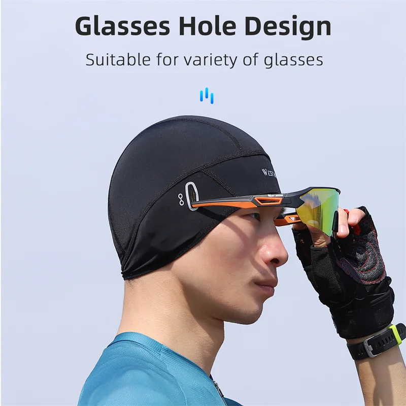WEST BIKING Cycling Cap Summer Cool Mask Cycling Balaclava Ice Silk Cycling Hat Bicycle Cap MTB Helmet Bike Cycling Headwear 5