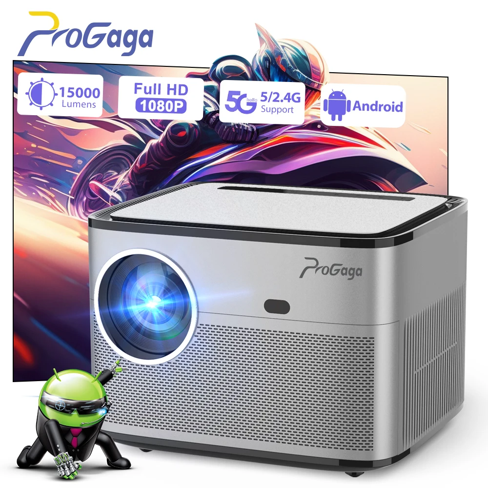 PROGAGA-PG550W-Full-HD-1080P-Projector-5G-WiFi-Android-Projetor-4K ...