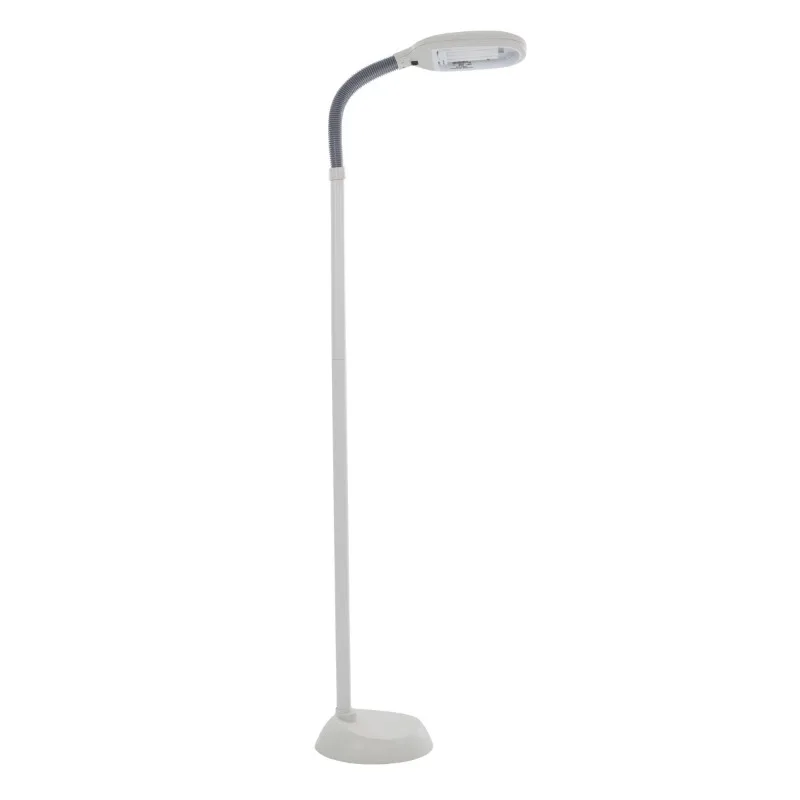 

Natural Sunlight Gooseneck Floor Lamp, Beige