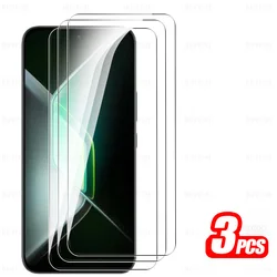 Premium Full Cover Tempered Glass Screen Protector - 9H Hardness, HD Clarity, Anti - Scratch Shield for Smartphones (1 - 4 Pack) (3 Pieces)
