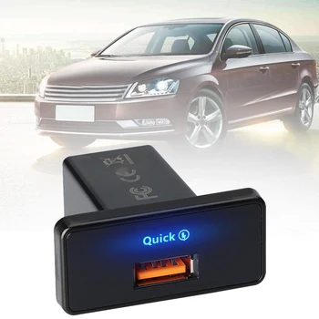 Caricabatteria per auto 18W/30W 12V-24V PD Tipo C/USB Caricatore per telefono USB Adattatore Presa di corrente per pannello per camion da campeggio ATV per barche marine