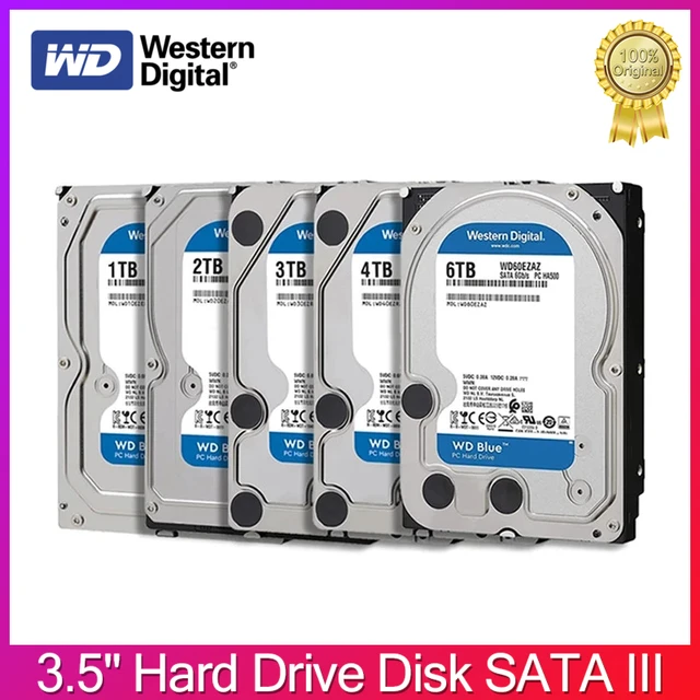 Western Digital WD Blue Desktop 1 To SATA 6Gb/s 64 Mo - Disque dur