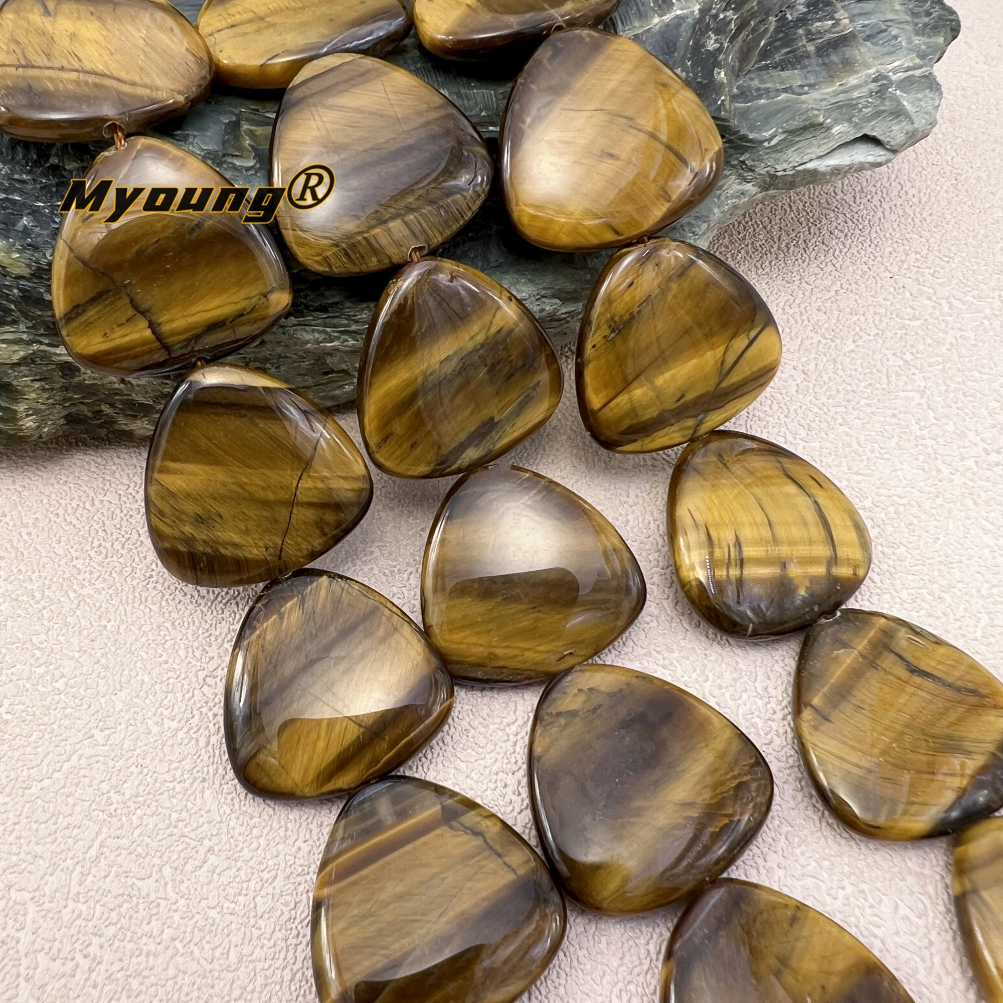 

16 шт., бусины для бижутерии, 25 мм