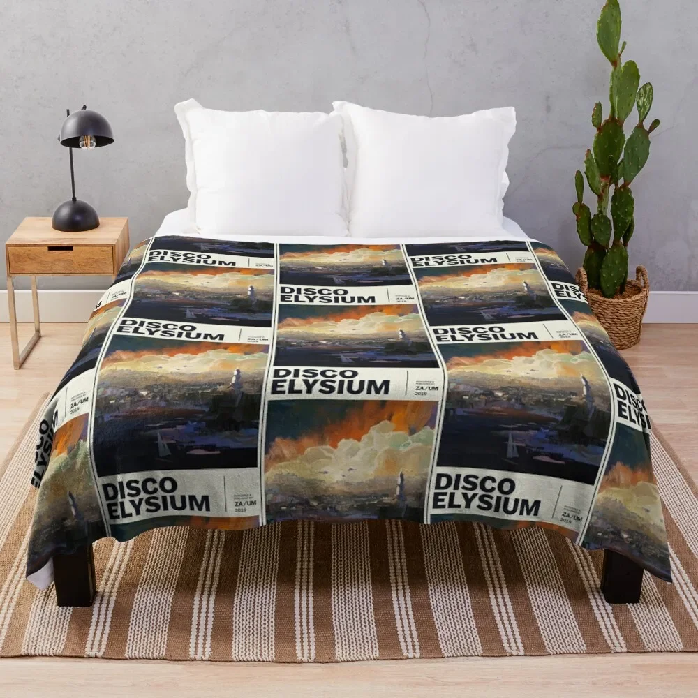 

Disco Elysium Throw Blanket Soft Personalized Gift Soft Plaid bed plaid Blankets