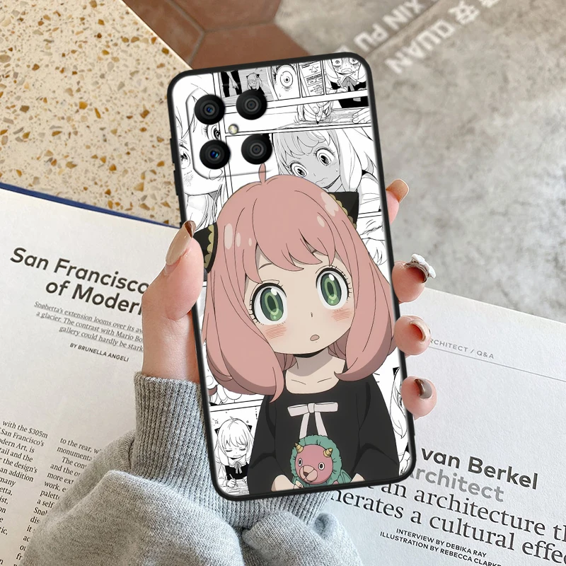 SPY×FAMILY Anime Magic Black Soft Phone Case Cover