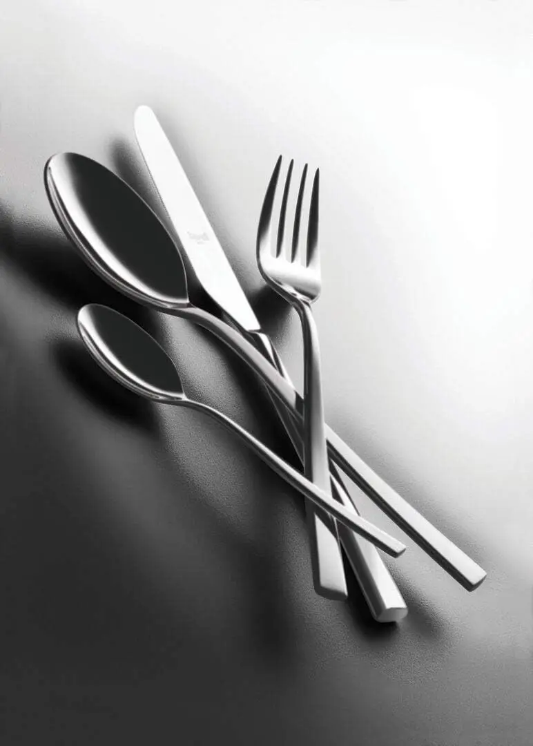 Atena 20-Piece Durable 18/10 Stainless Steel American Style Flatware Cutlery Set for Fine Dining, Dishwasher Safe Service for 4