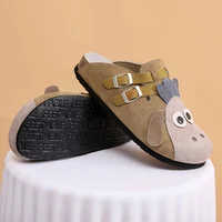 2023 New Animal Design Girls Women Ladies Cute Cork Shoes 5 Colors Indoor Outside Slipper Slip On 1