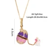 Fashion Openable Enamel Easter Egg Rabbit Pendant Necklace for Women Elegant Niche Party Jewelry Keychain Pendant Valentine Gift 6