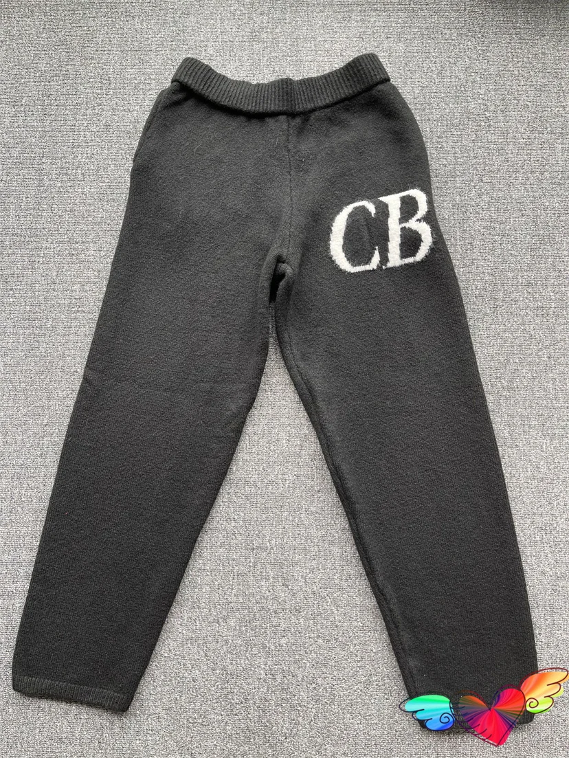 

CB Logo Cole Buxton Pants 2023 Men Women Merino Wool Relaxed 1:1 Cole Buxton Pants Black Jogger Sweatpants Straight Leg Trouser