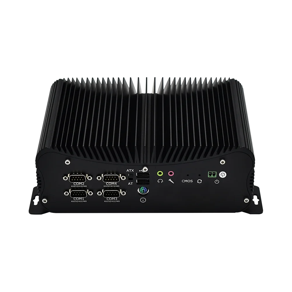 Fanless Industrial Mini PC Intel Core i7 1165G7 i5 1135G7 Mini Desktop PC Windows 10/11, HDMI & VGA RS485/232 COM GPIO  LPT USB 3
