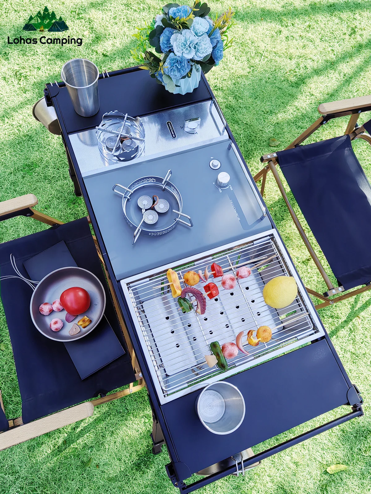 折りたたみテーブル、キャンプテーブル、IGTテーブル、lohas-IGT、IGT