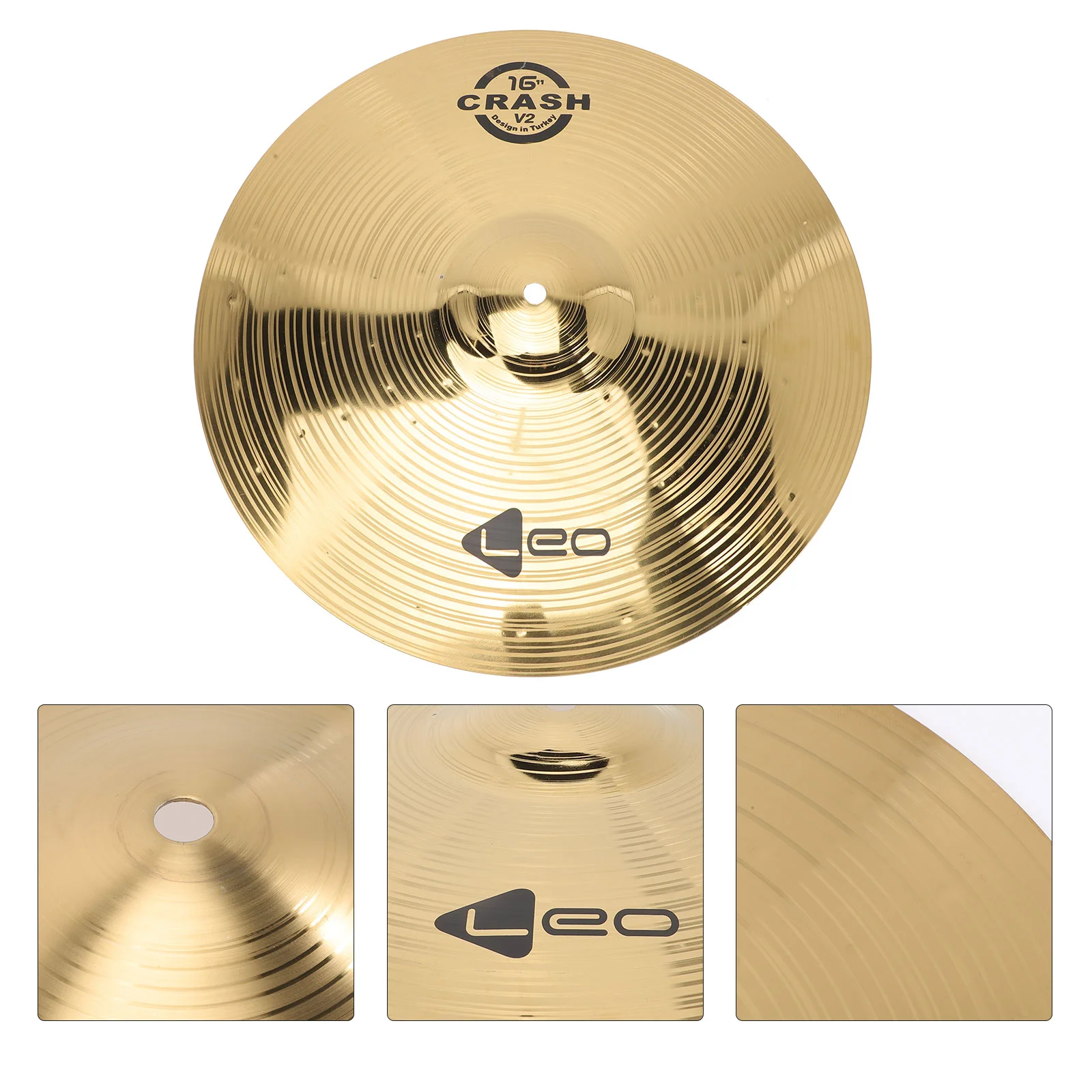 

Jazz Drum Professional Cymbal Cymbal Drum Kit Anti-rust Frame Drum Cymbal Fadeless Drum Cymbal Musical Instrument Accessories