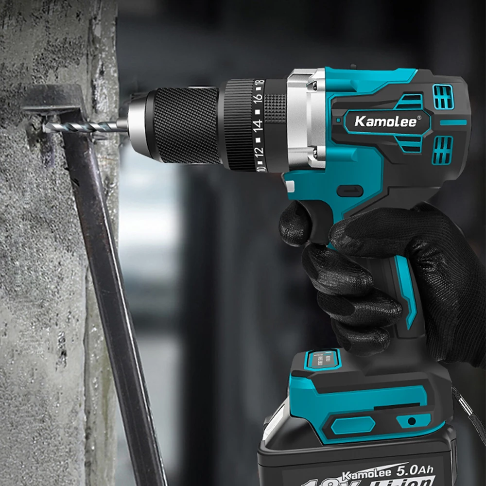 Kamolee 13mm   ũ 650NM 귯ø  Ʈ 帱, 3 in 1   ũ ̹, Makita 18v ͸