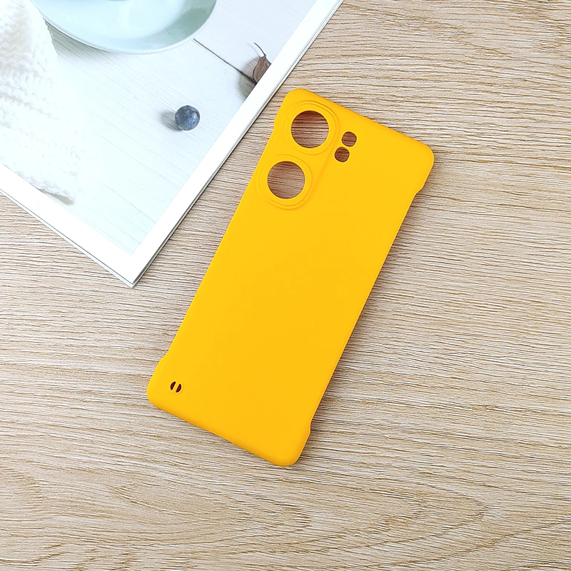 Frameless Slim Matte Shockproof Back Cover