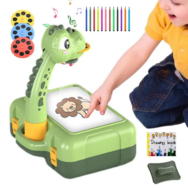

Trace and Draw Projector for Kids Drawing Projector Doodle Board Early Art Learning Toy Educational Drawing Playset for Kids