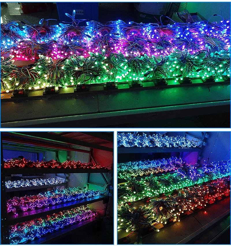 500/600/700pcs WS2811 Full Color LED Module Light Kits DC5V 12mm Waterproof RGB Color Digital LED Pixel Lamp for Festival Decor 17 Sa7c6bc0d8b2a4195b99dd111cf144062G