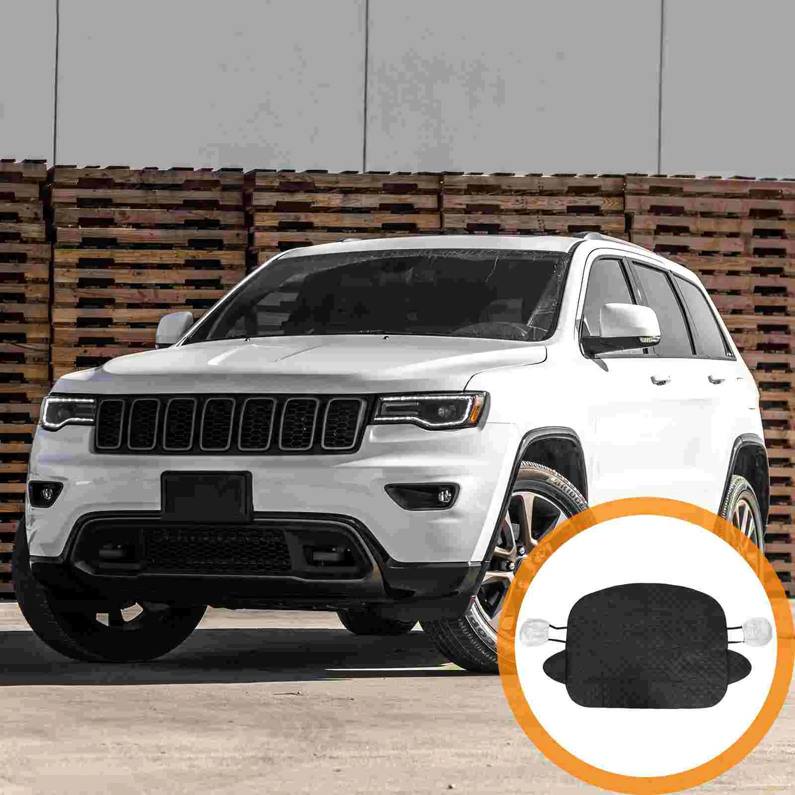 

Car Windshield Magnetic Snow Cover Mirror Cover Included Winter Frost Ice Cover