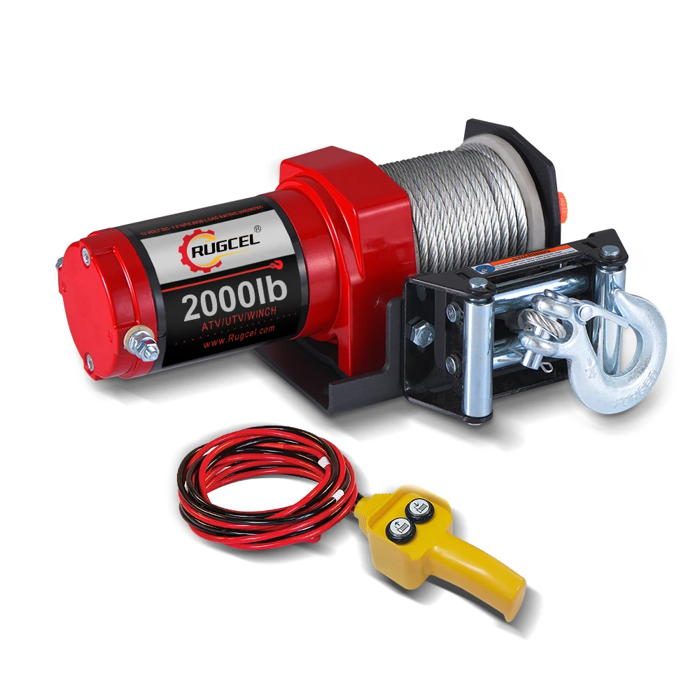 2000 lb winch 12v/24v motor electr dc Other Winches tractor atv micro