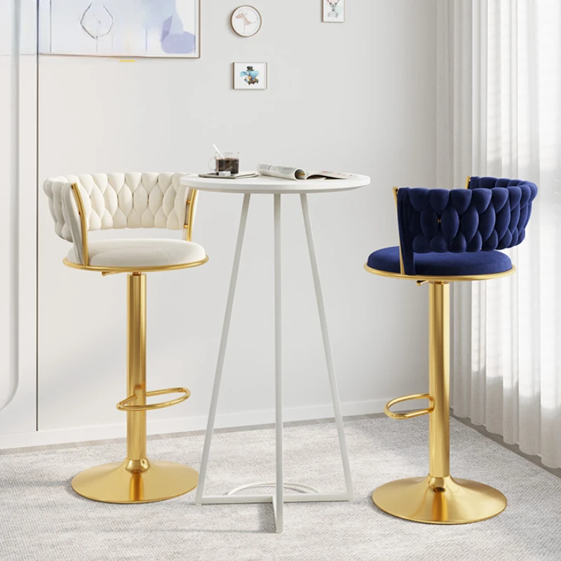 Velvet Chair Covers For Dining Chairs Velvet Round Stool Covers,